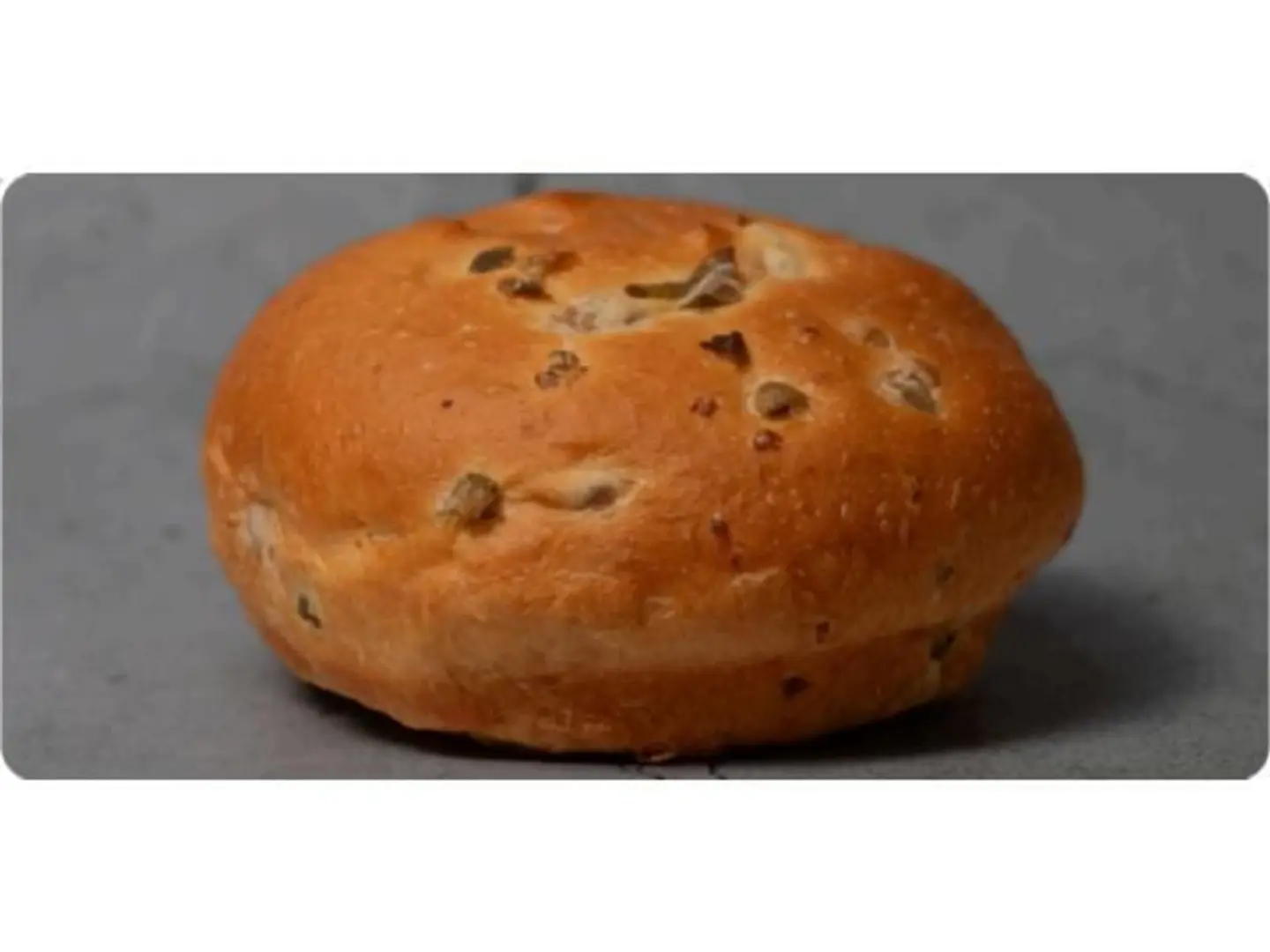 خبز برجر بالزيتون