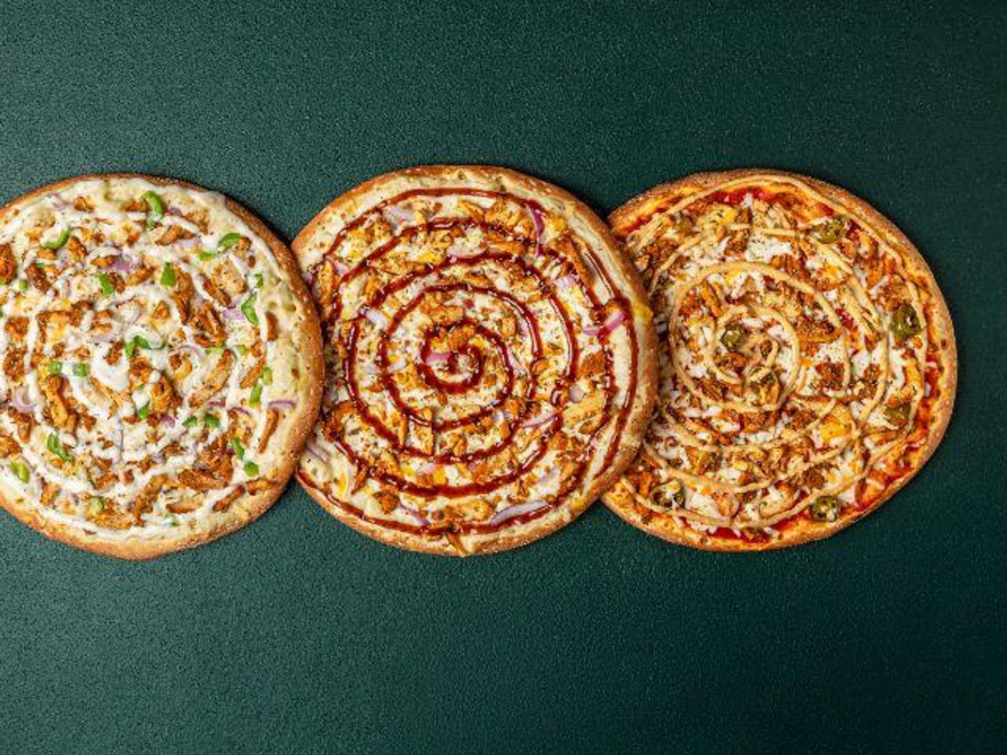 Choose Any 3 Large Pizza