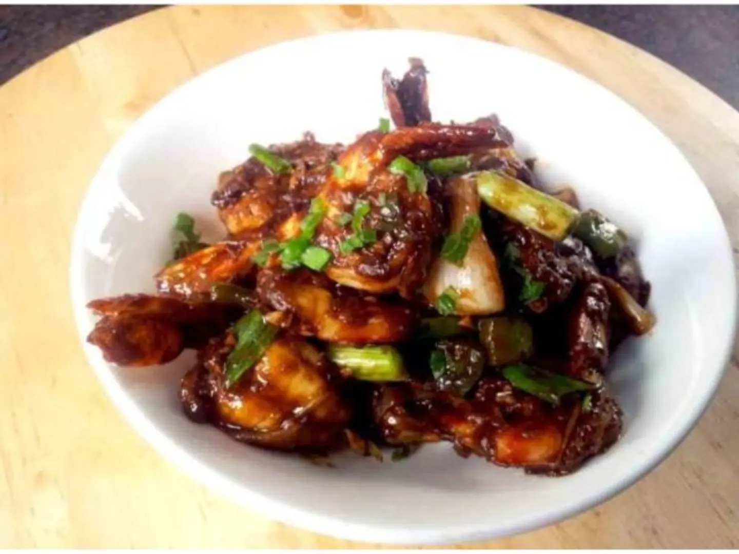 Prawns Chilli Dry 10 Pcs