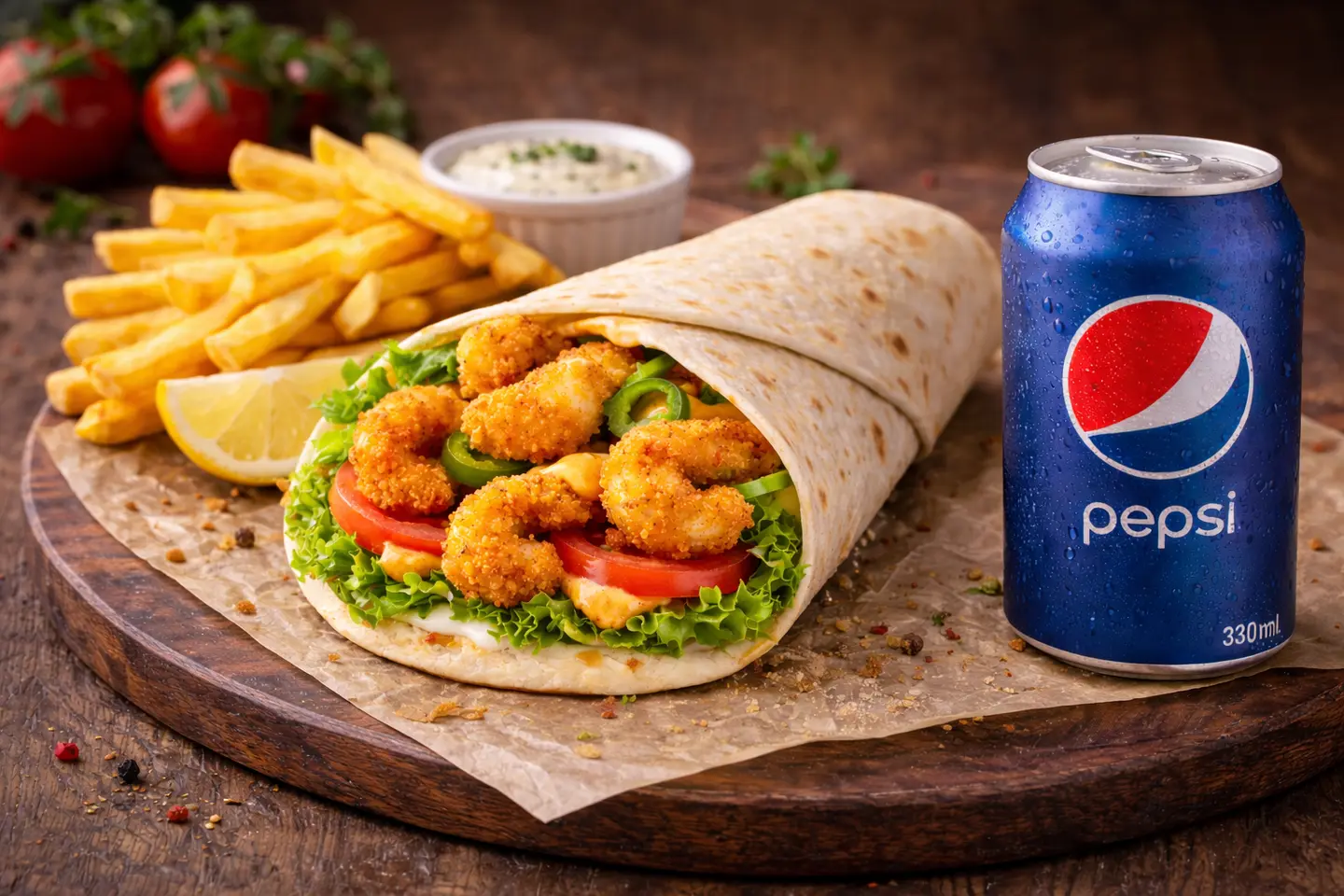 Shrimp Tortilla Meal