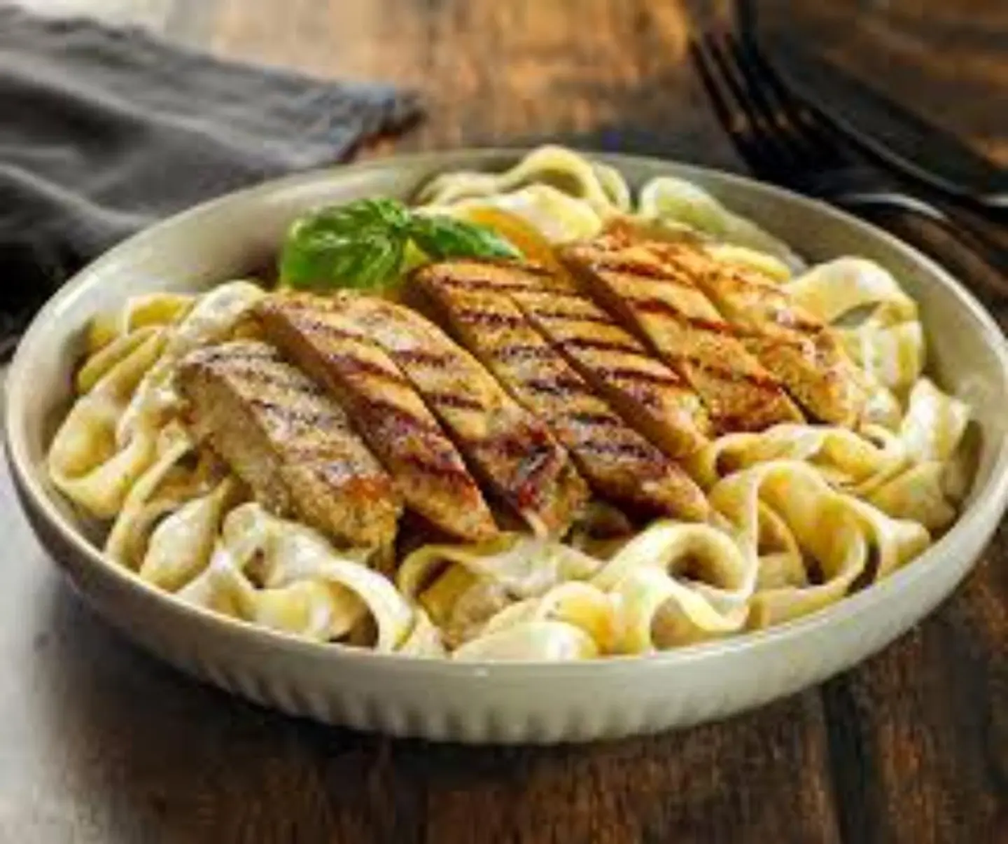 Penne Alfredo Chicken