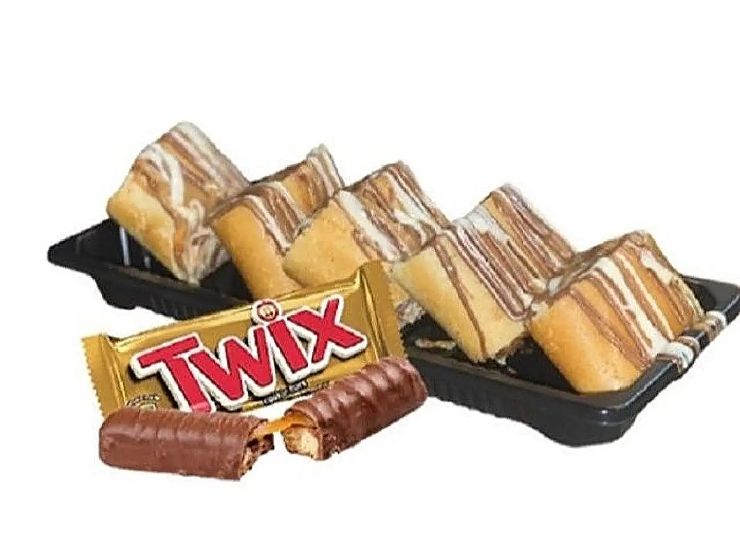 Crepe Roll With Twix Filling