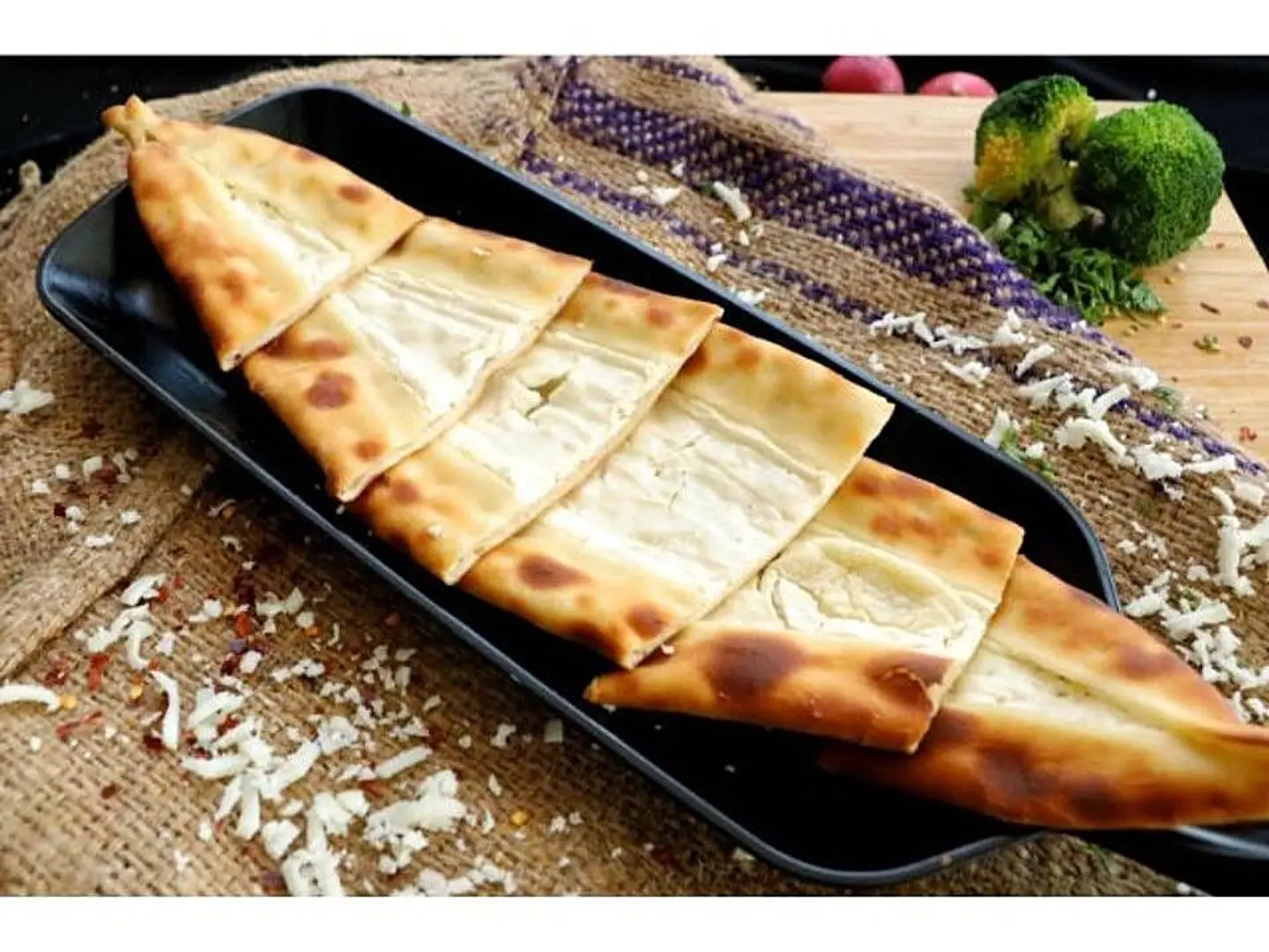 فطيرة جبن سائل