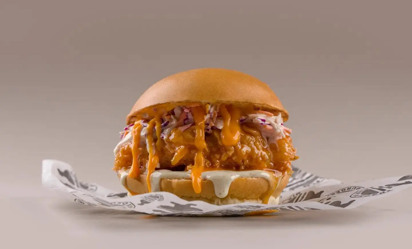 برجر دجاج بالجبنة