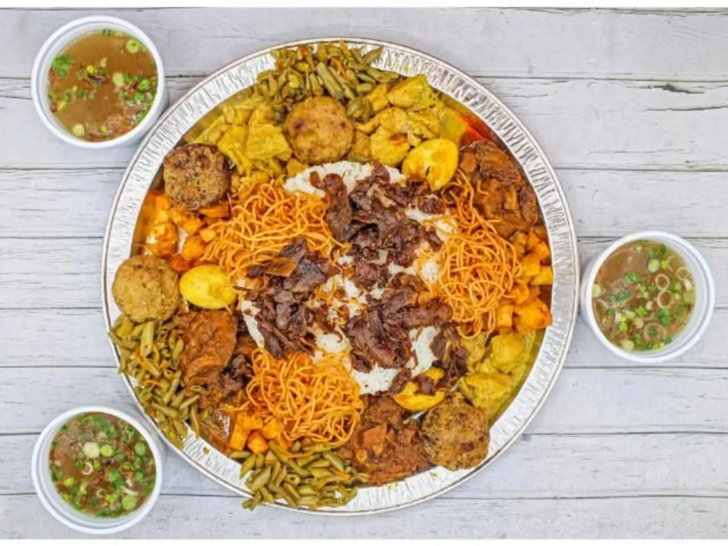 Family Sized Indonesian Mixed Rice