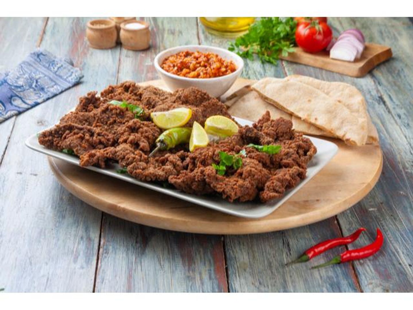 Liver Casserole With Breadcrumbs