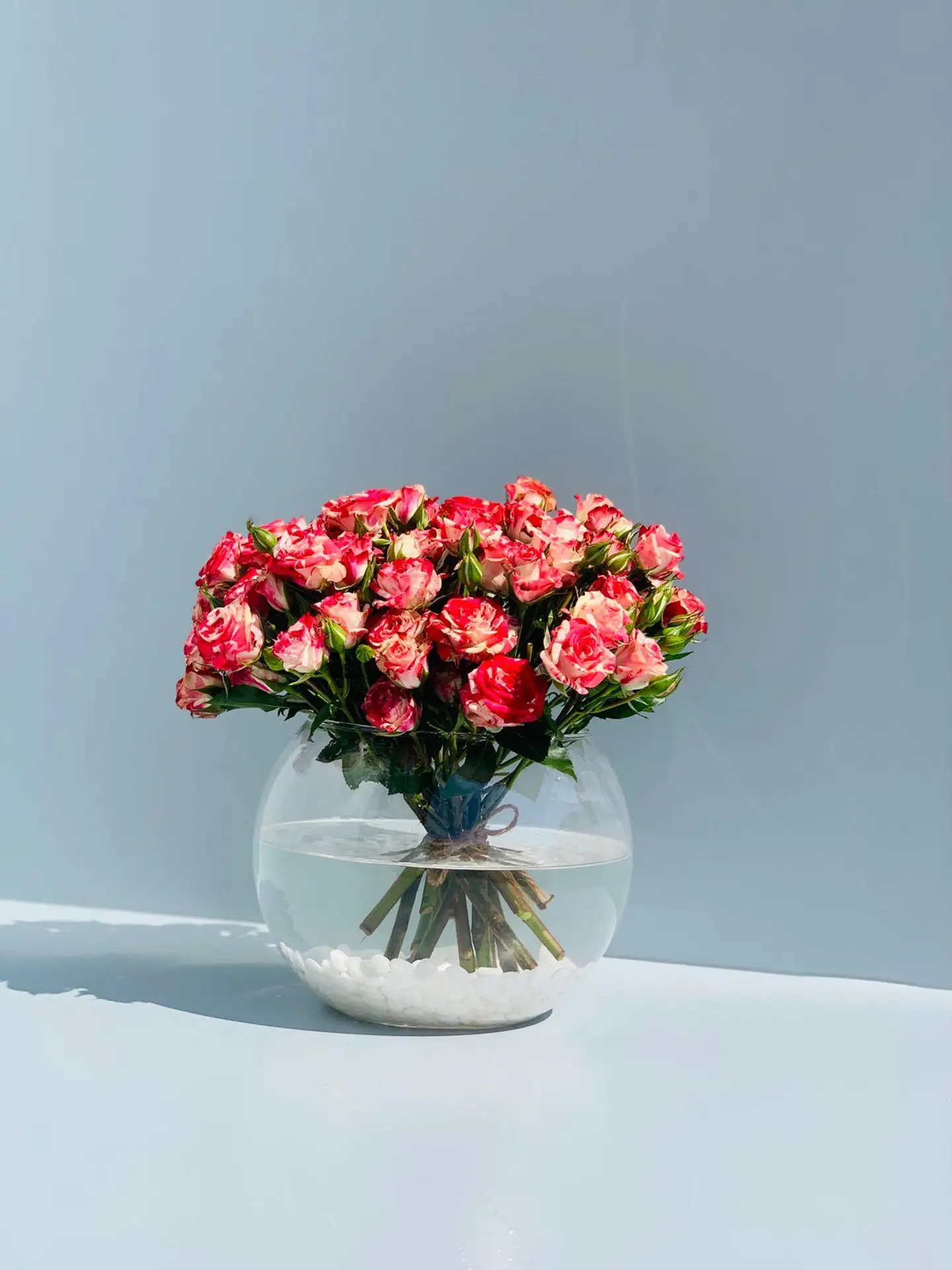 Round Fire Oxe Vase
