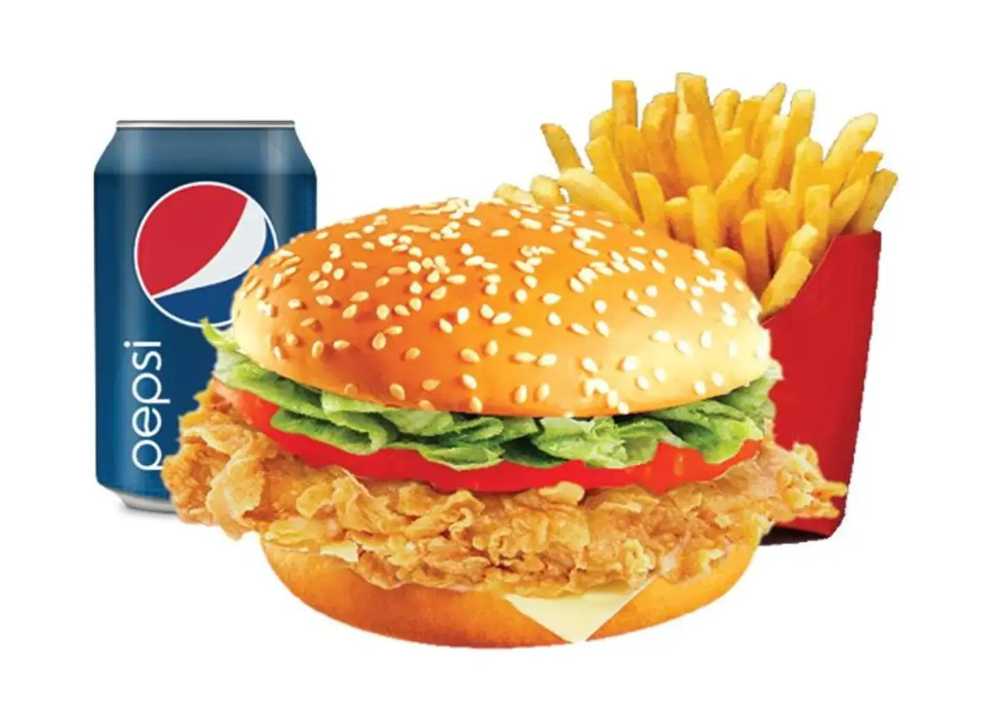 وجبة كريسبي برجر دبل