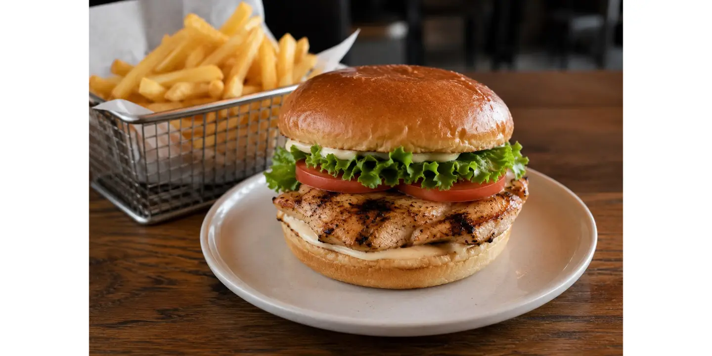Grilled Chicken Burger