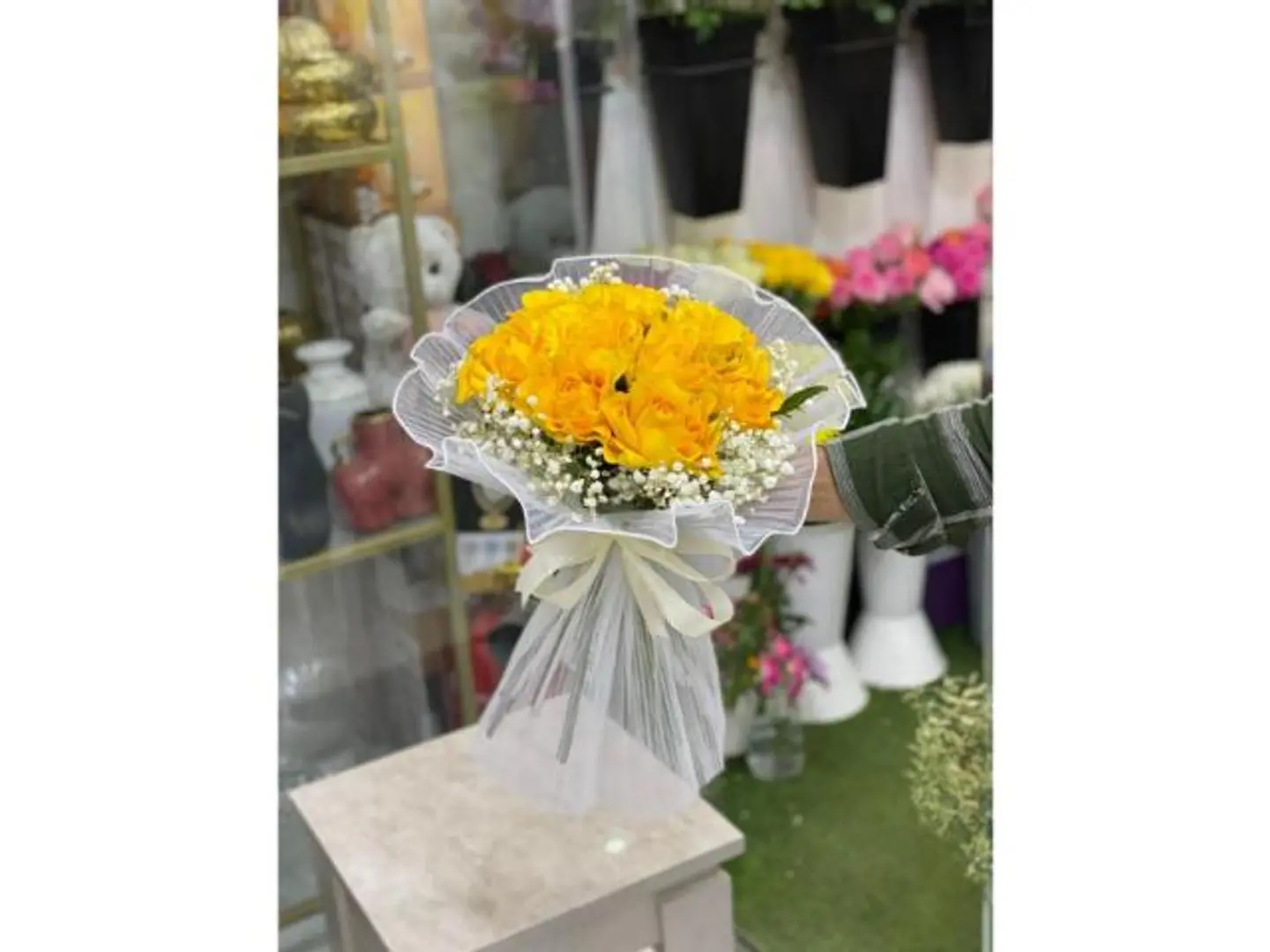 The Yellow Rose Bouquet