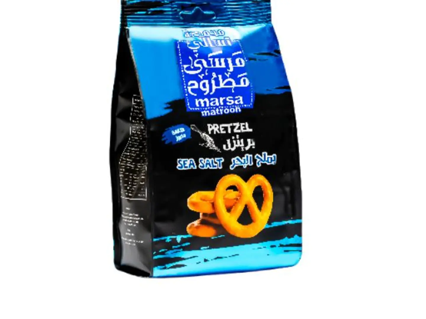 Pretzel Bag With Sea Salt 125 G