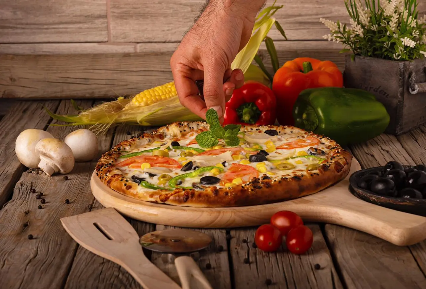 Large Vegetable Pizza