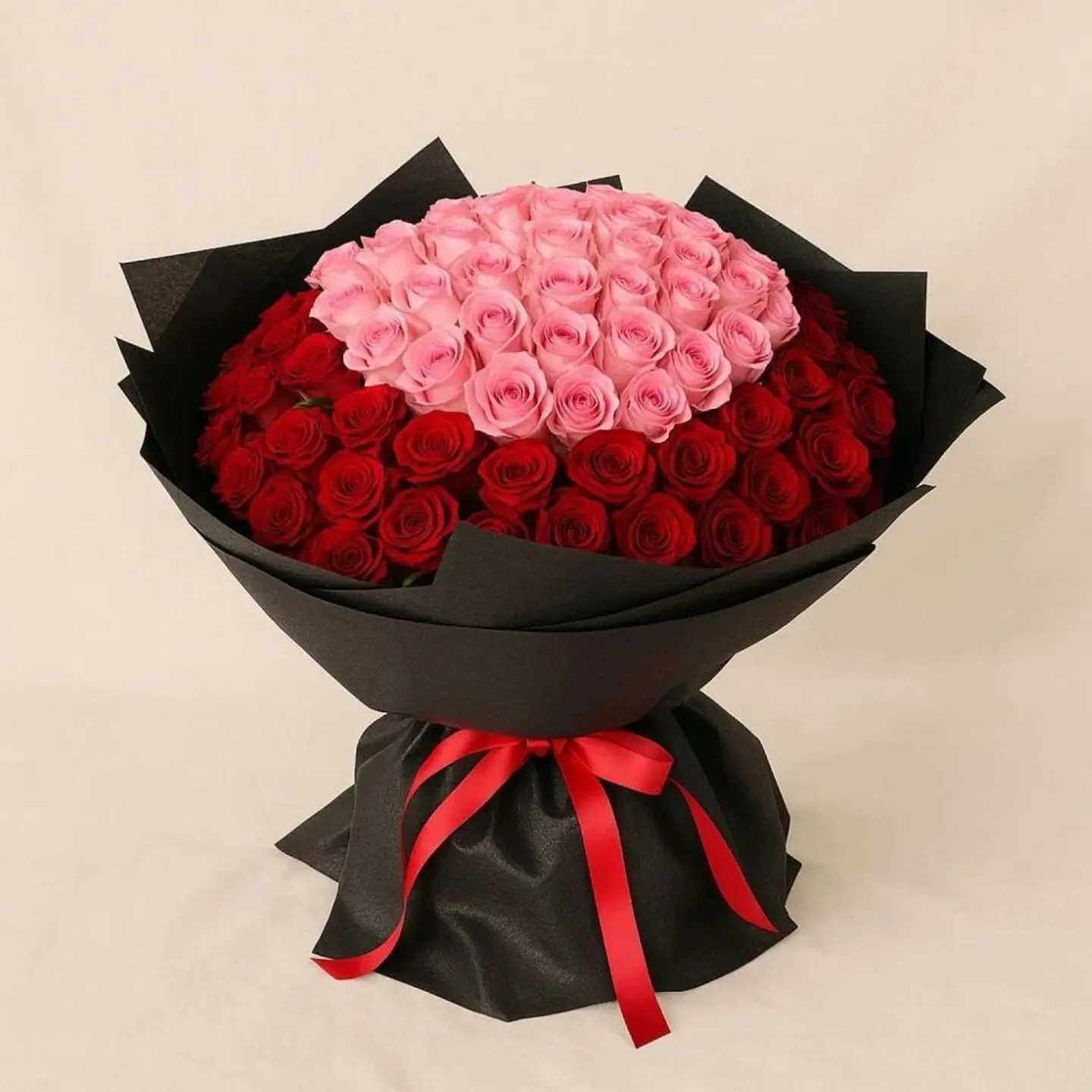 Red & Pink Roses Bouquet