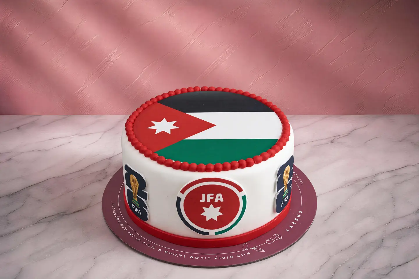 كيكة المنتخب الاردني