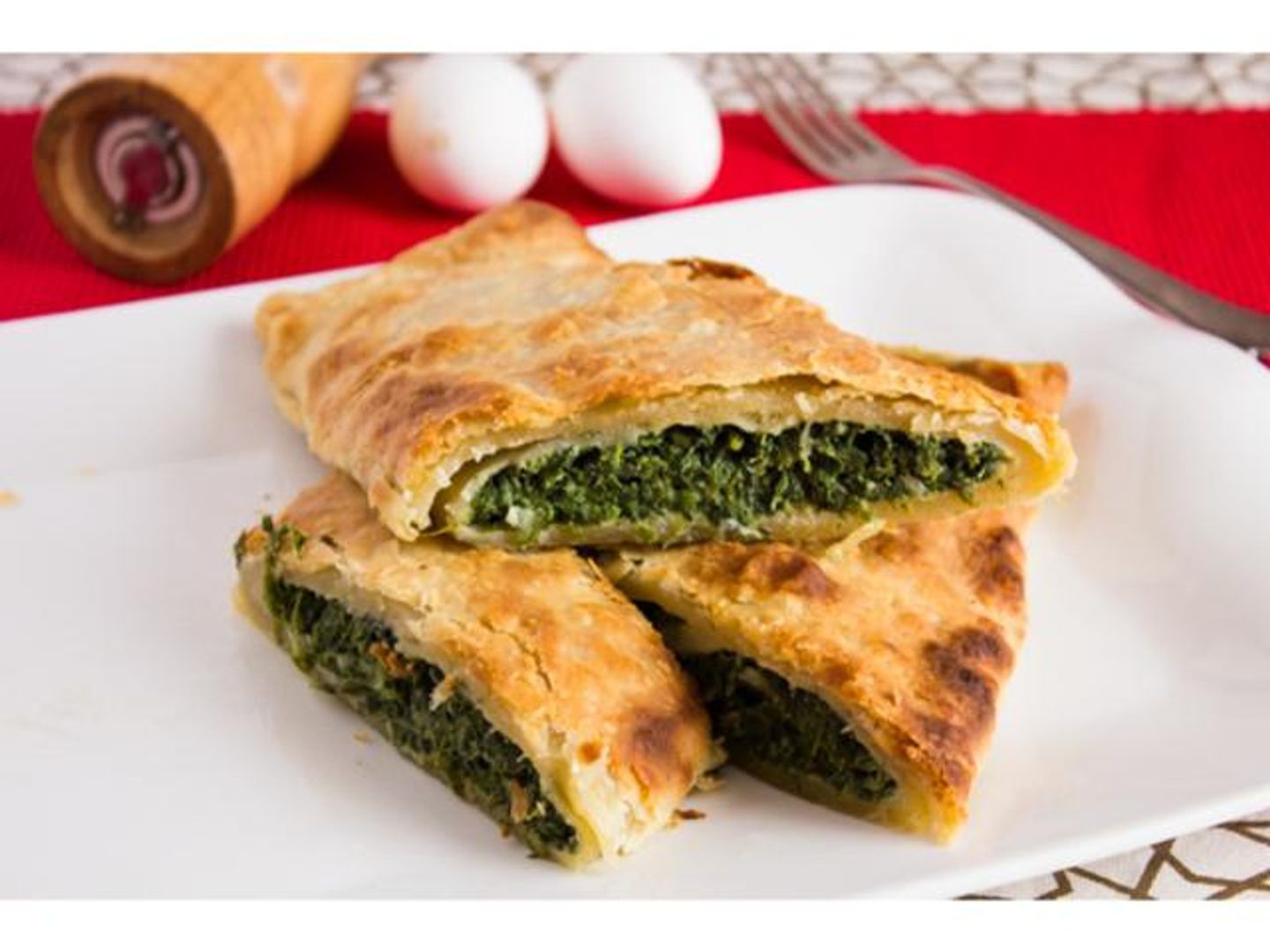 سبانخ بالجبن العكاوي