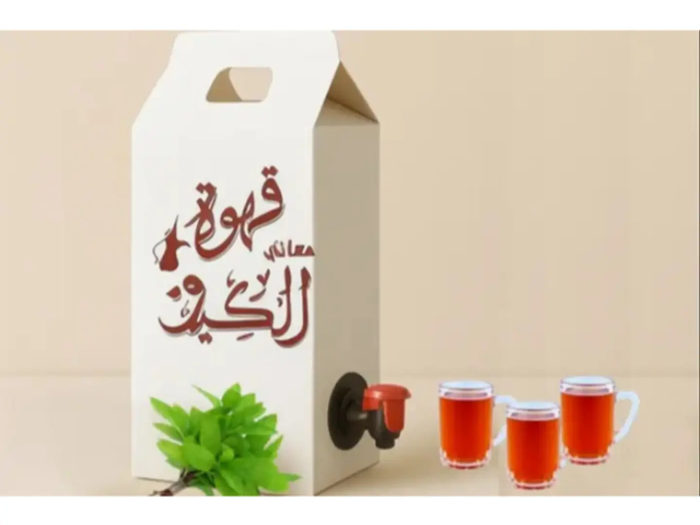 Box Mint Tea - With Sugar