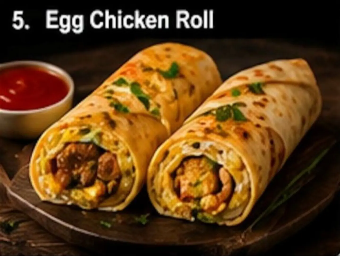 Egg Chicken Roll
