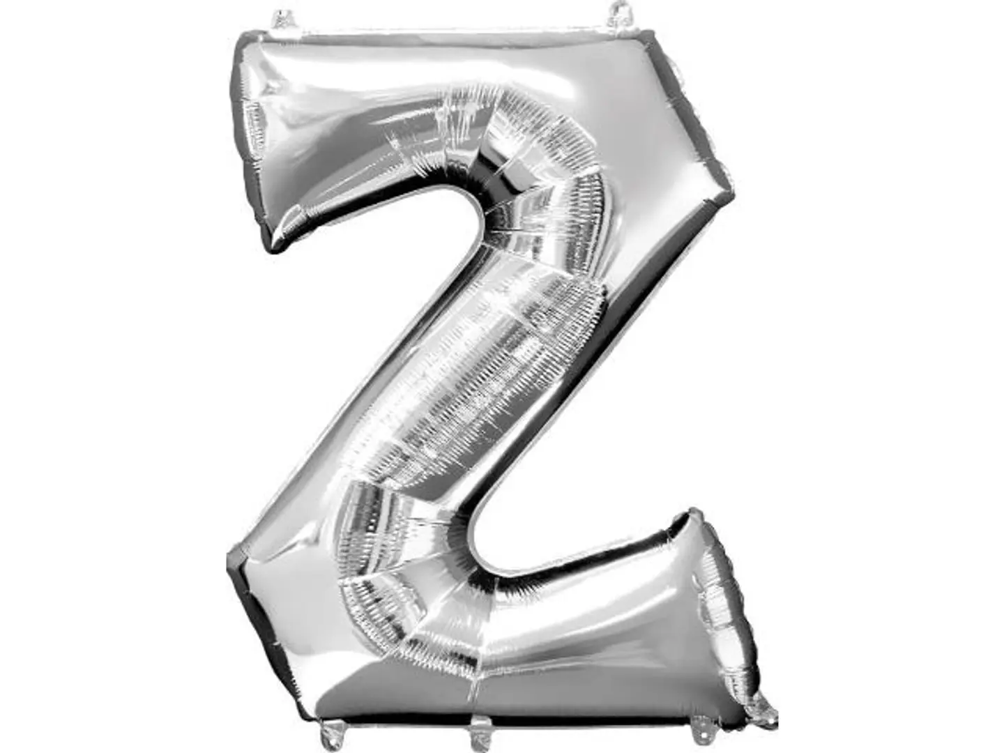 حرف Z فضي هيليوم