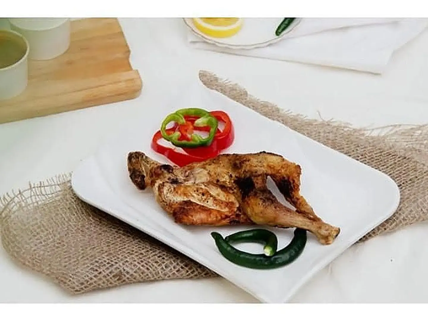 نص حبة مظبى سادة