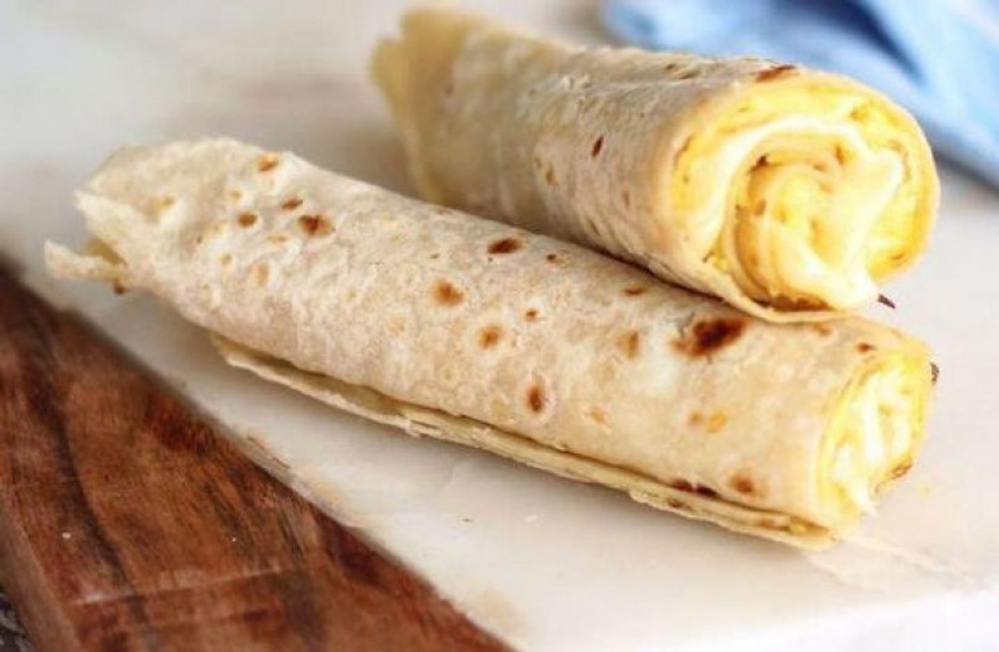 Boiled Egg Chapati - Cheese
