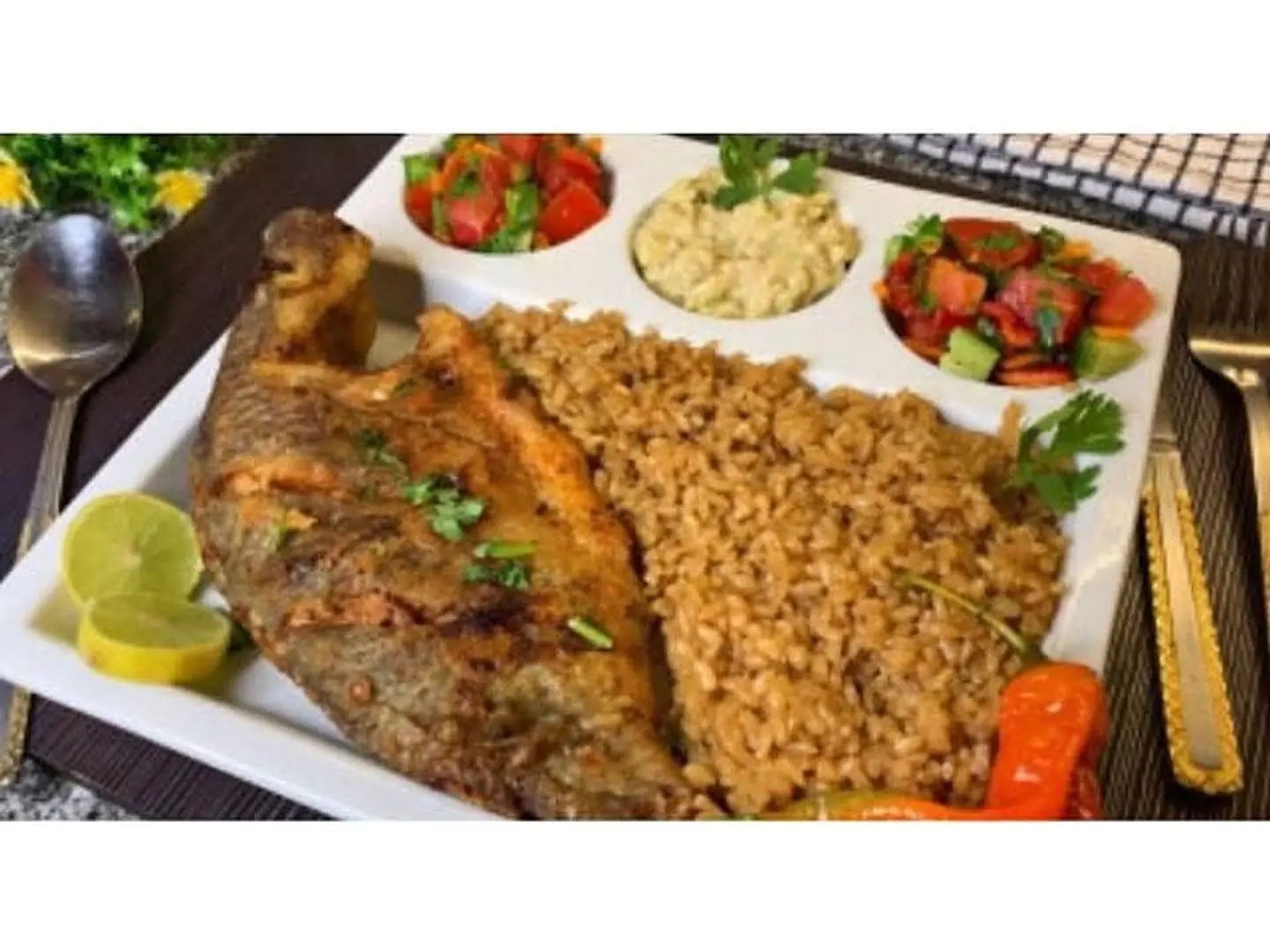 Tray For 3 Person