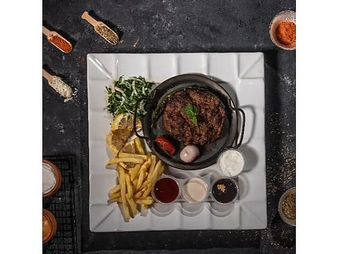 Lamb Kofta With Pomegranate Molasses