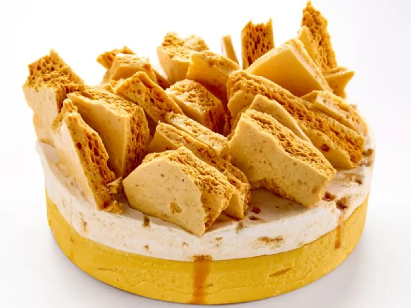 Honeycomb Mango Cake