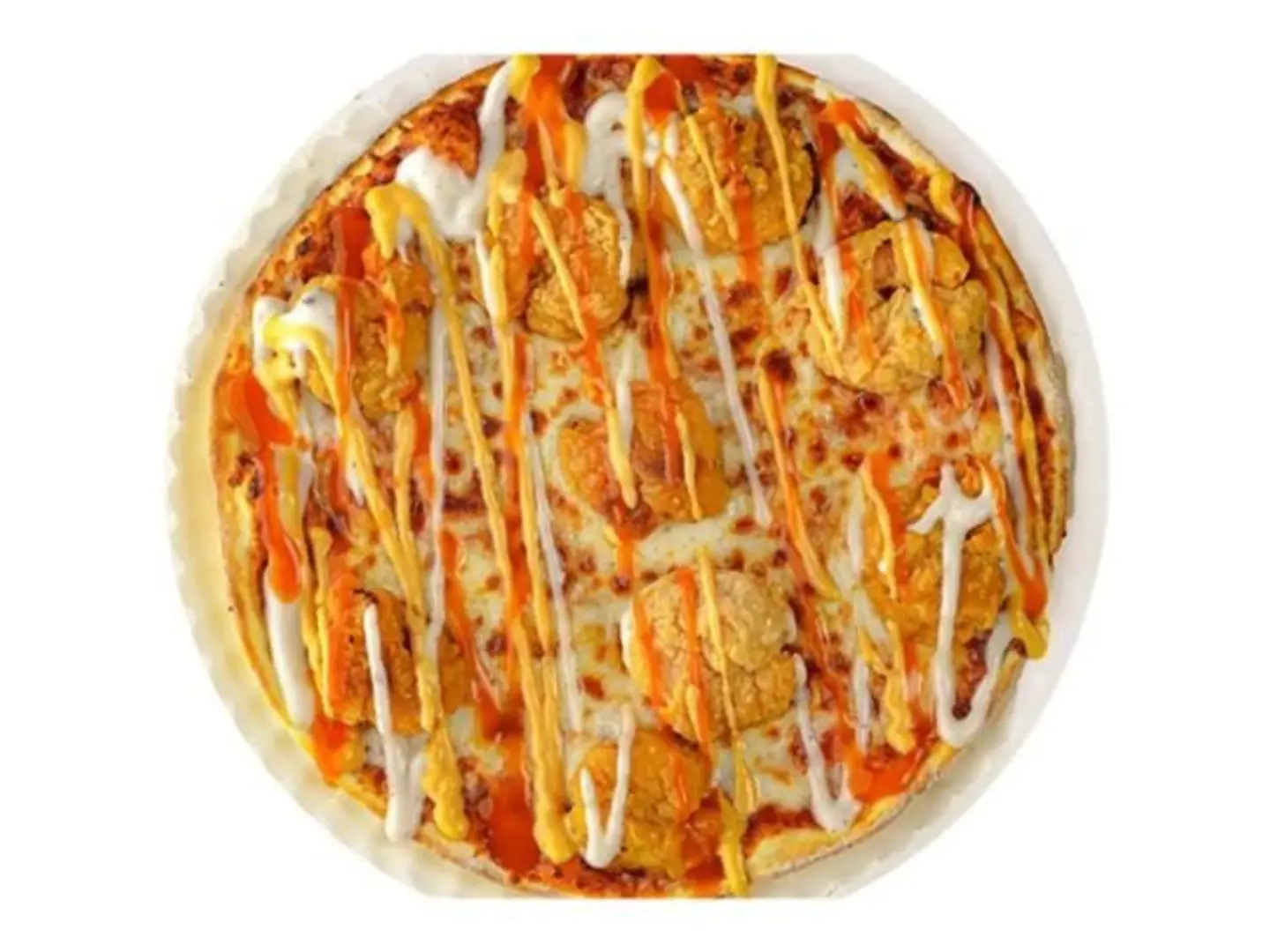 بيتزا دجاج وسط