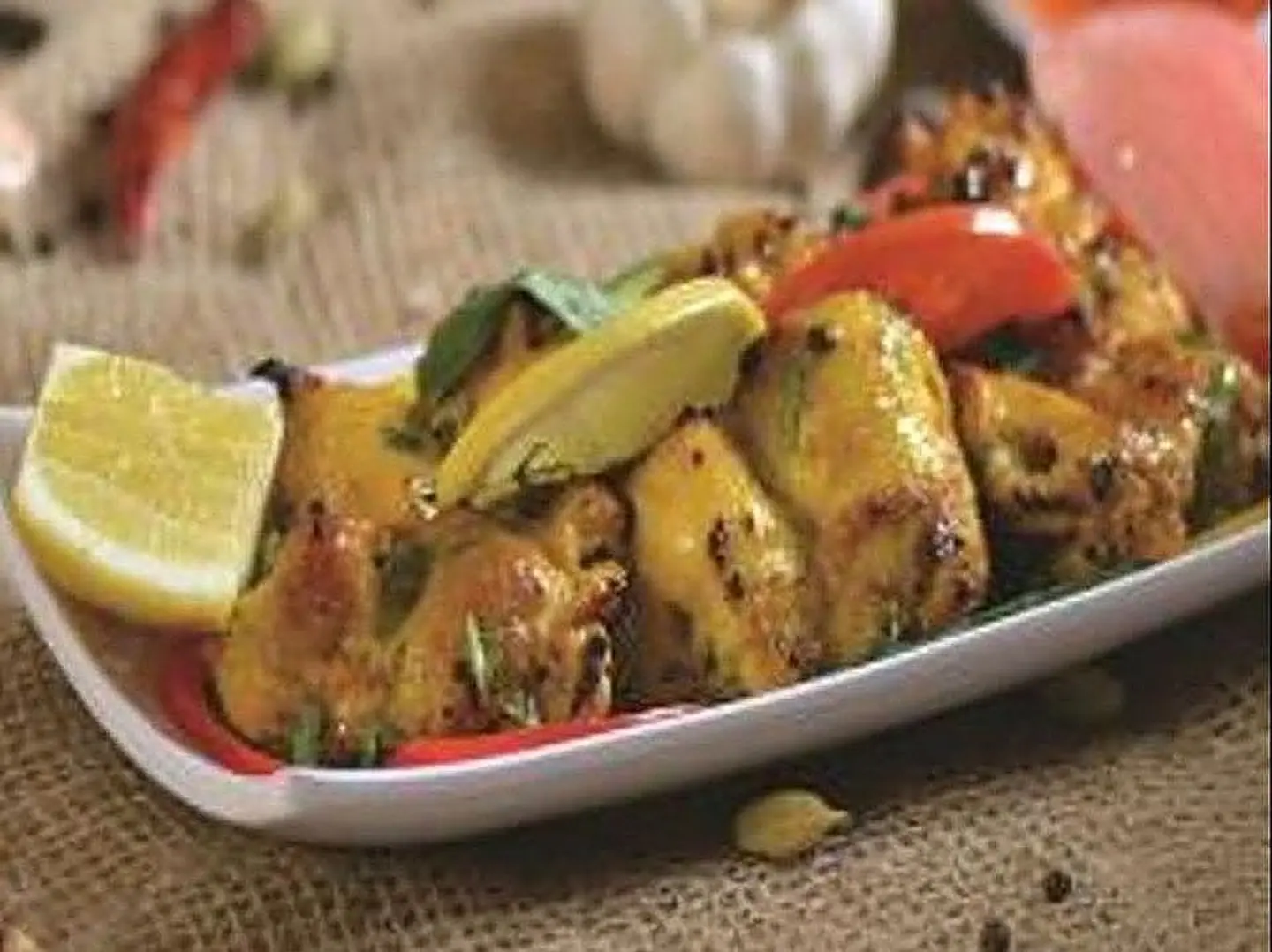 Chicken Garlic Kebab