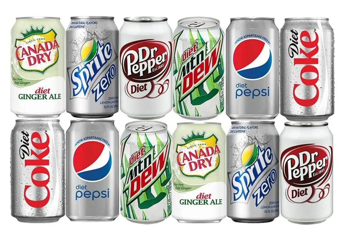 Diet Can Soft Drinks