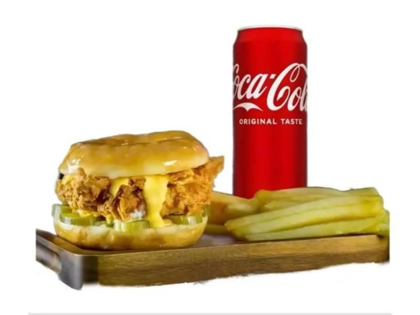 Shrimp Burger Meal