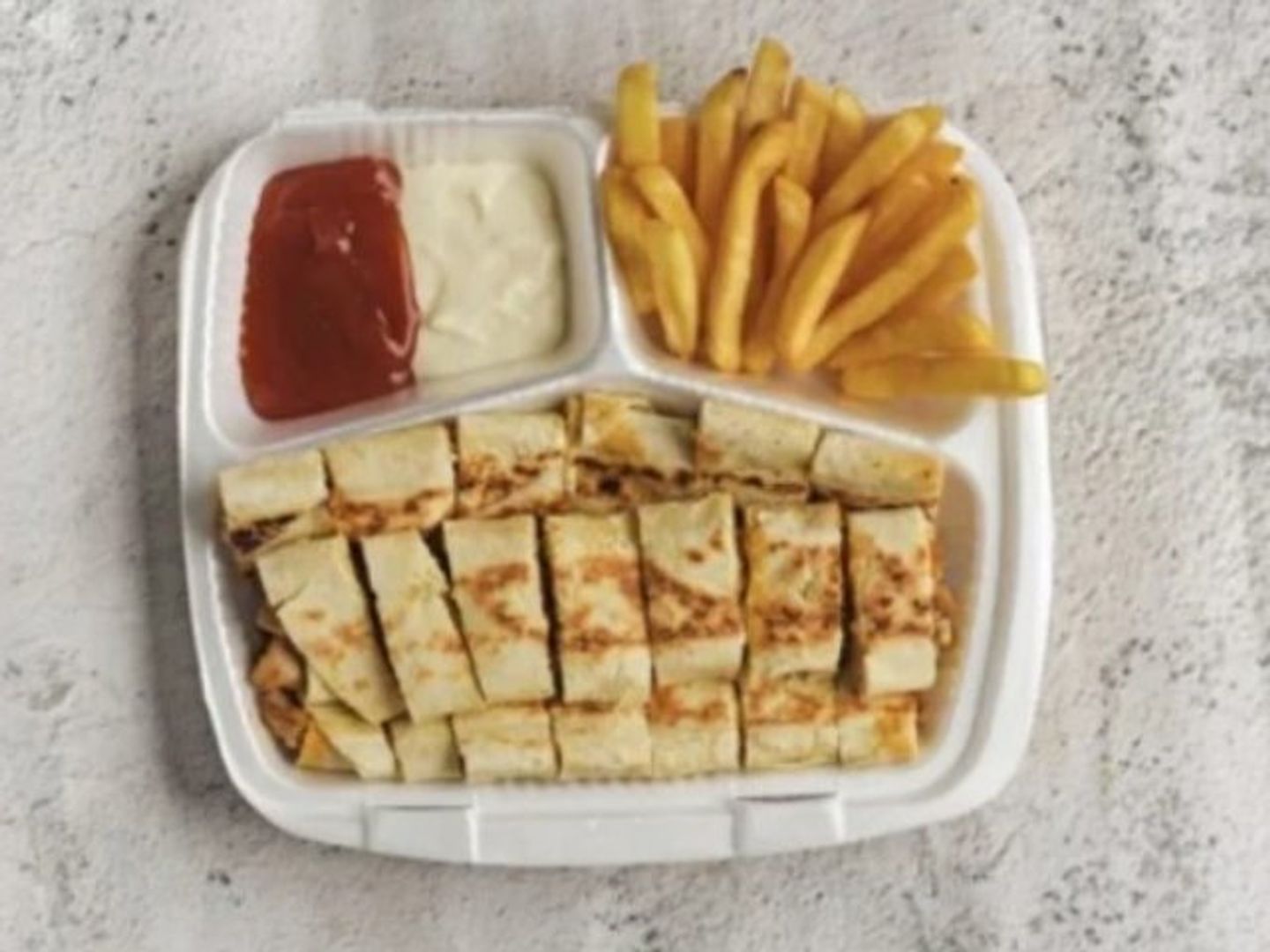 Large Arabic Shawarma Plate