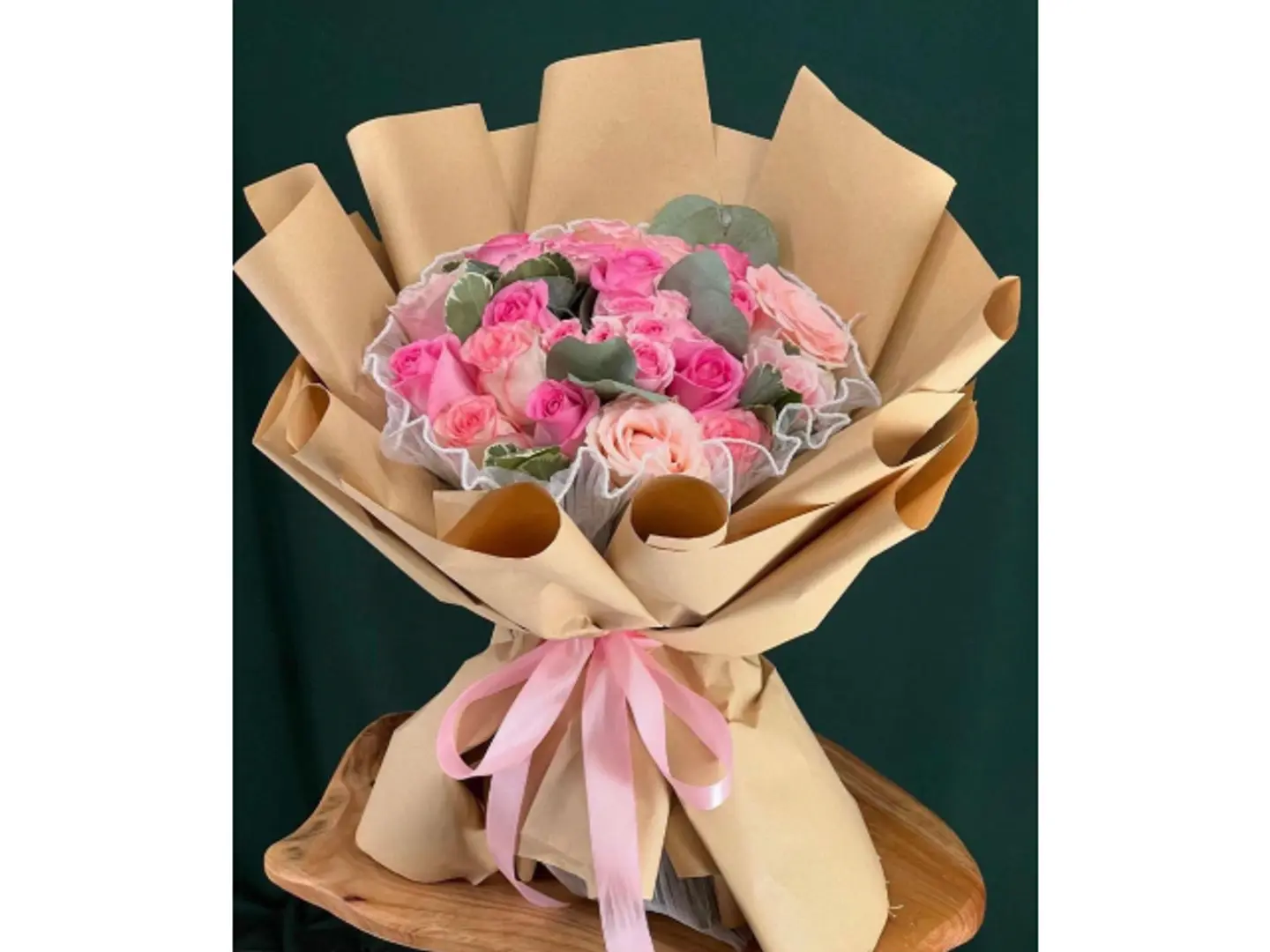 Bouquet Of Petals Of Pink