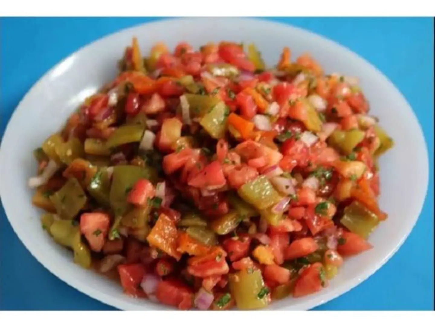 Green Pepper Salad