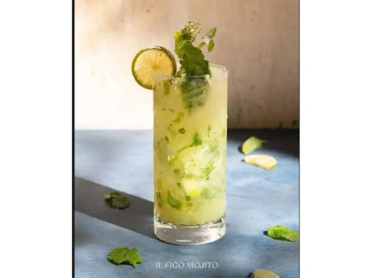 Cucumber Mojito With Mint And Lemon