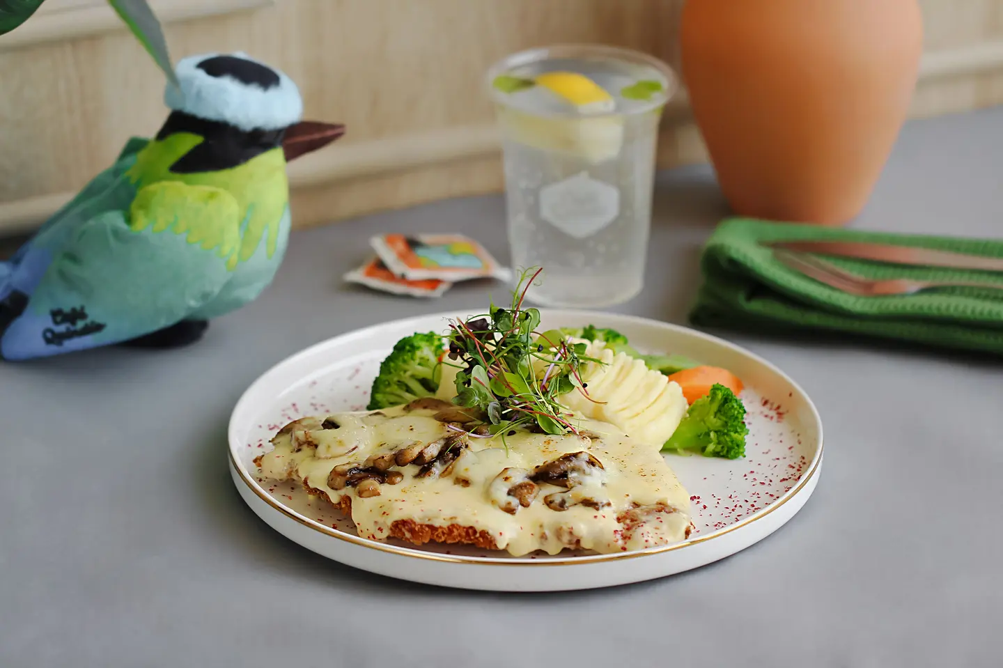 Chicken Parma & Gravy