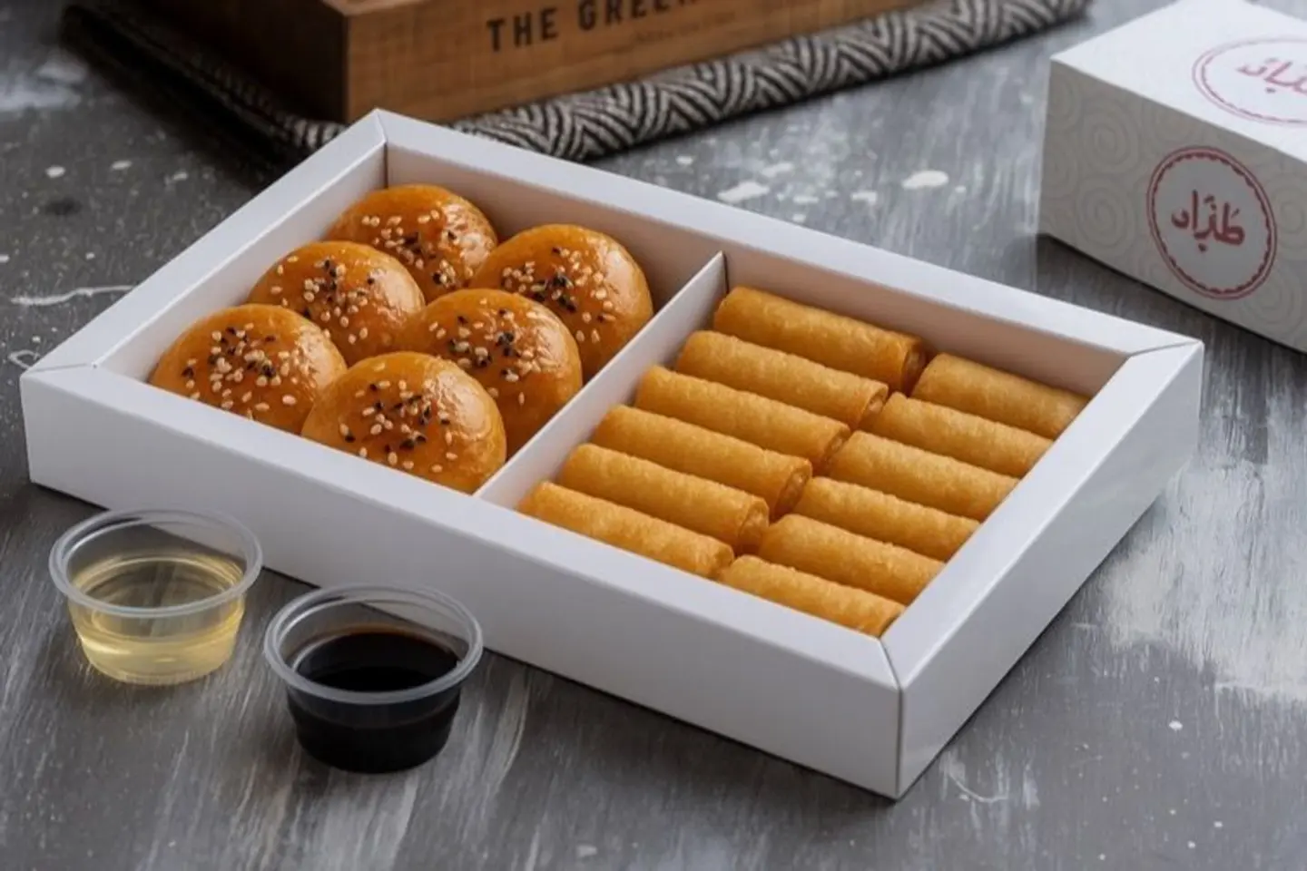 تاوة و رول جبن