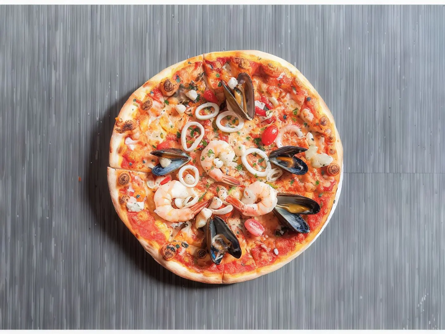 Sea Food Pizza
