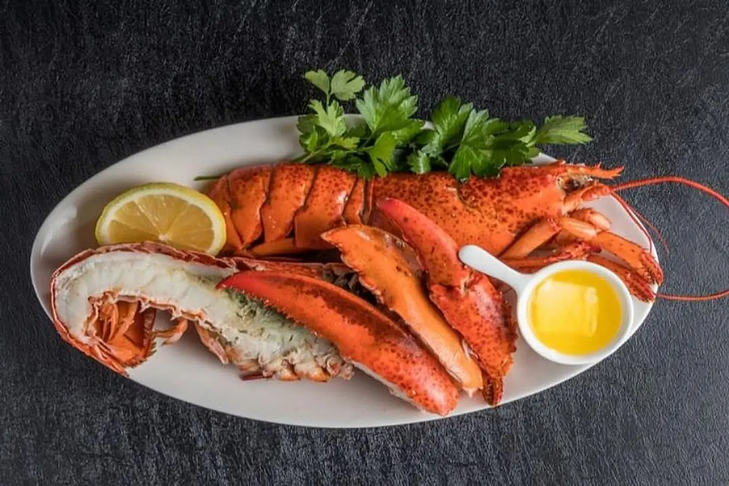 Grilled Lobster With Alexandrian Mixture
