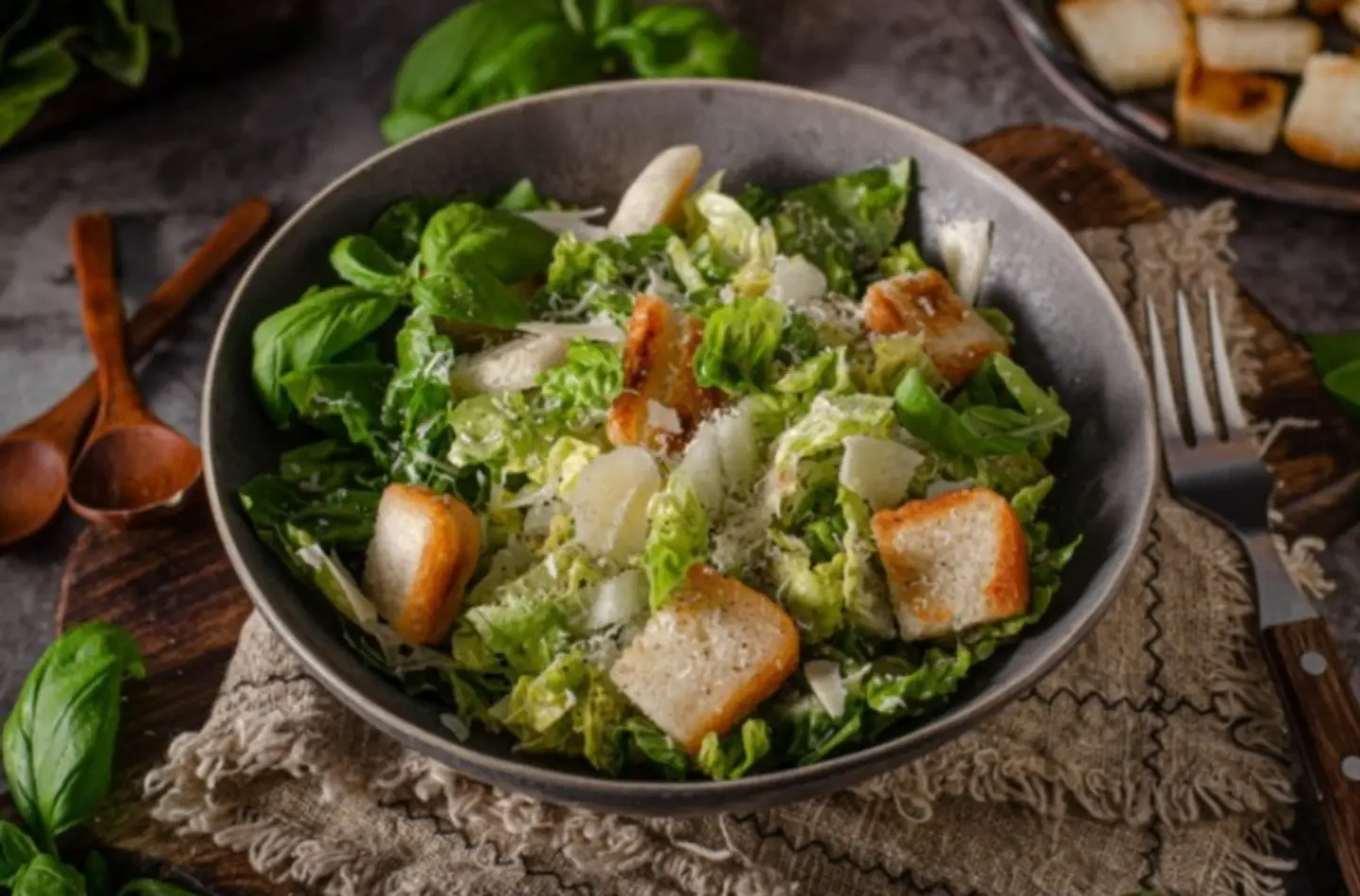 Keto Caesar Salad
