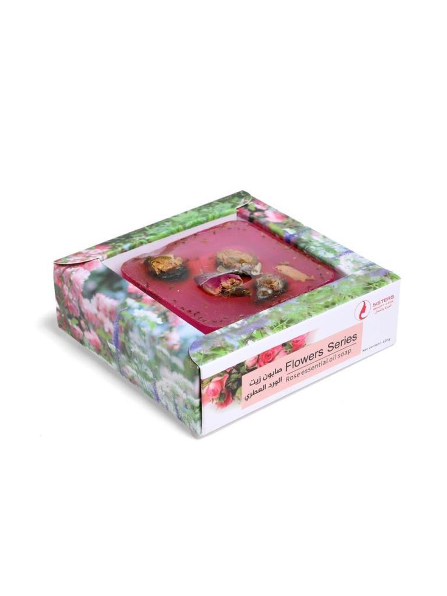 صابون زيت ورد العطري شفاف 120 جم