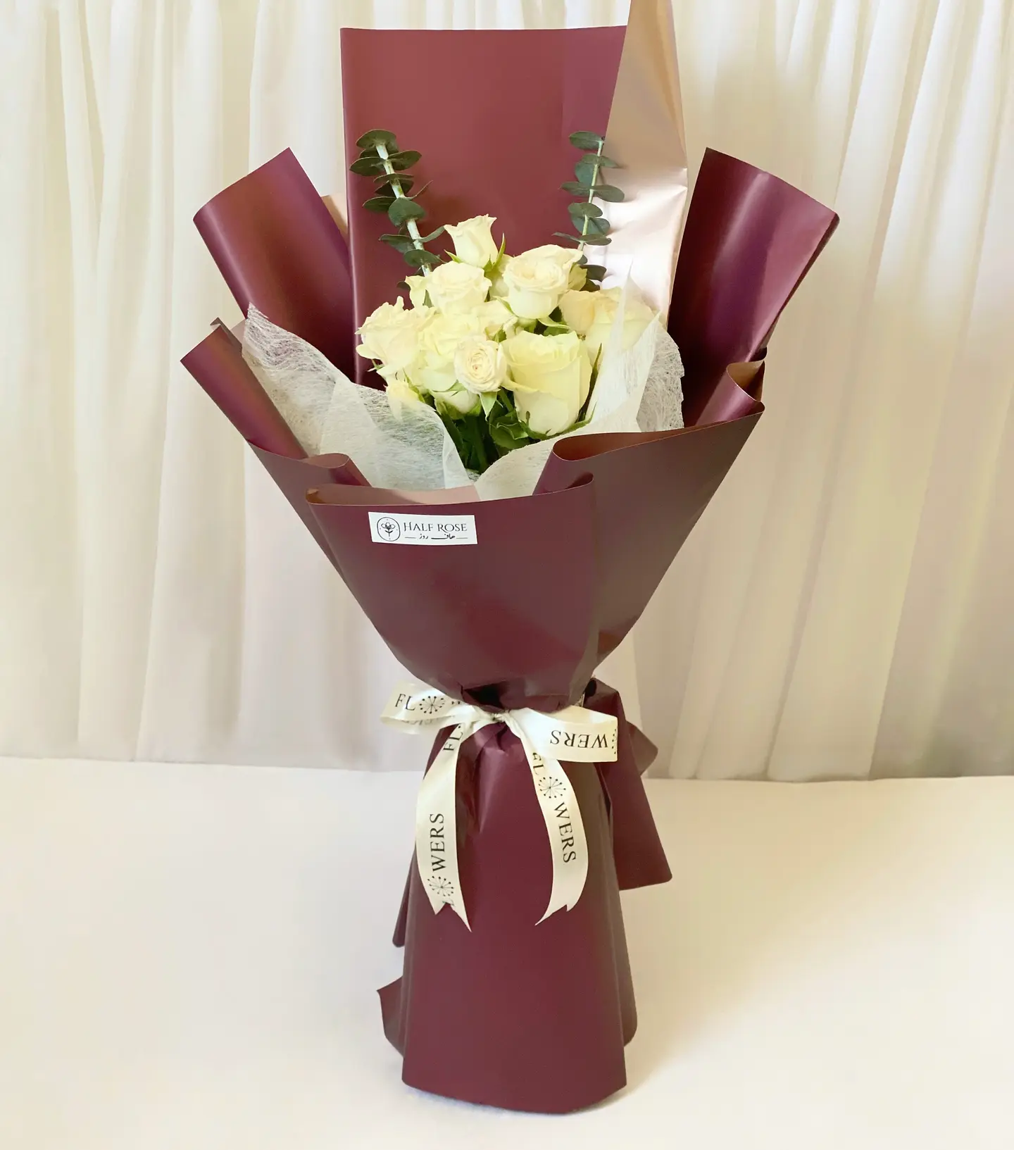 A Bouquet Of White Roses