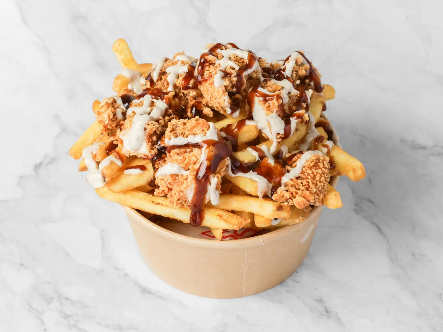 بطاطس دجاج بالمشروم والباربكيو