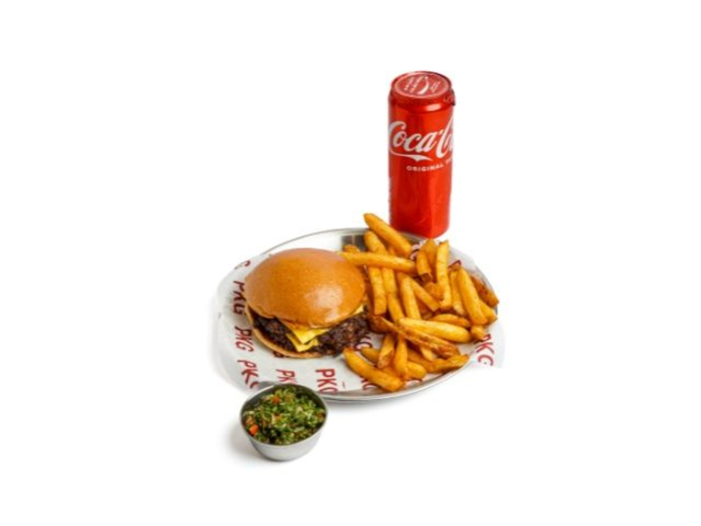 Double Chimichurri Smash Meal