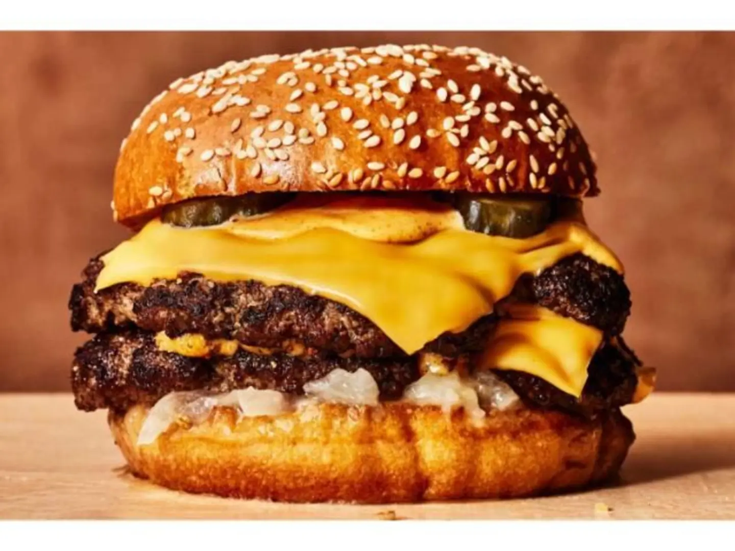 King Double Cheeseburger