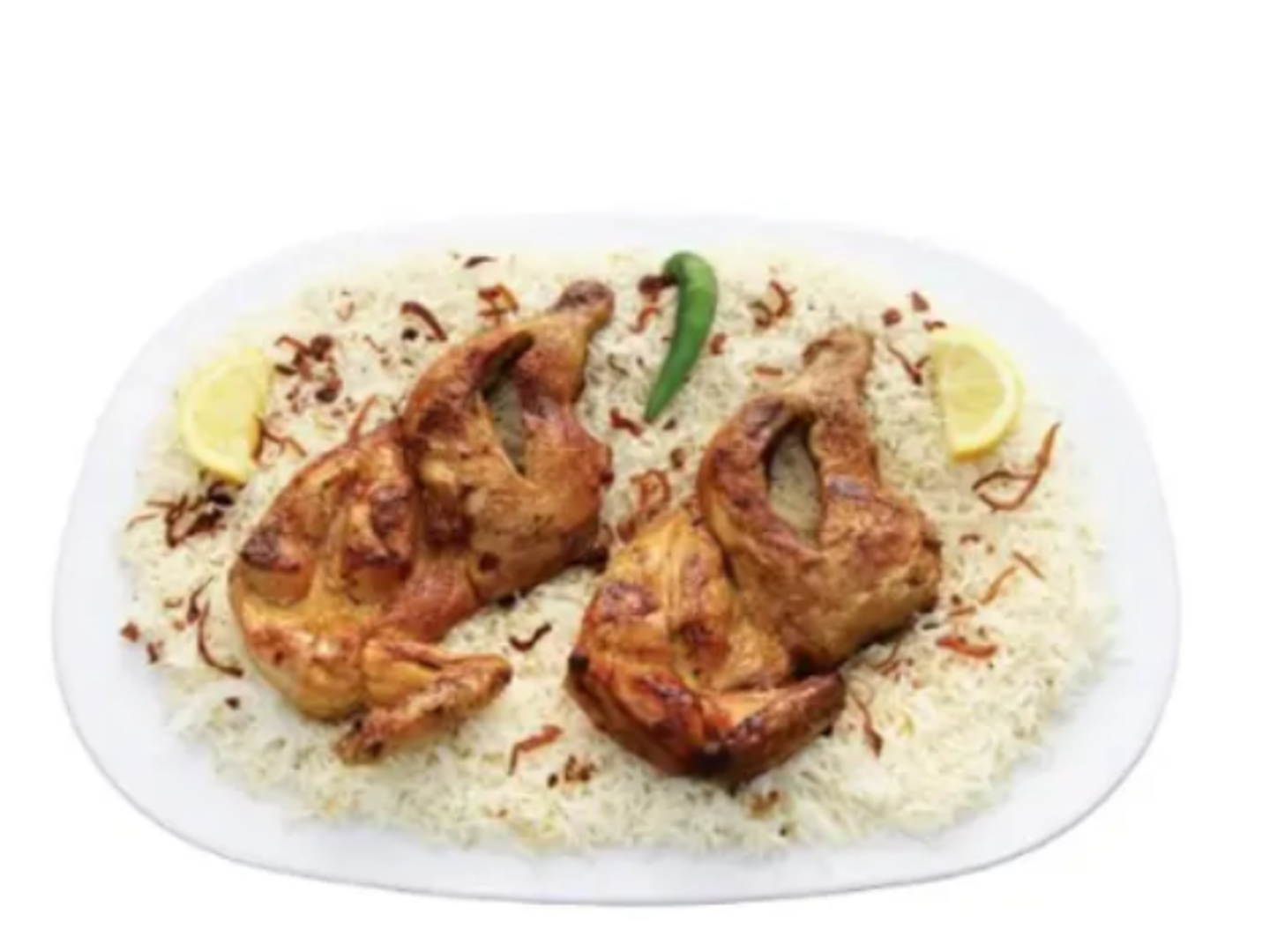 Madbi Chicken With Rice Half A Chicken