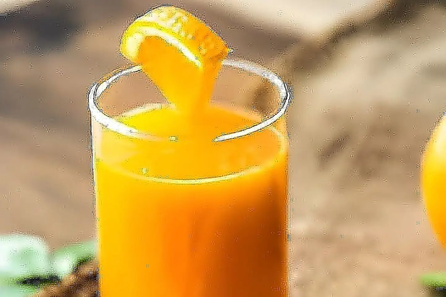 عصير برتقال كبس