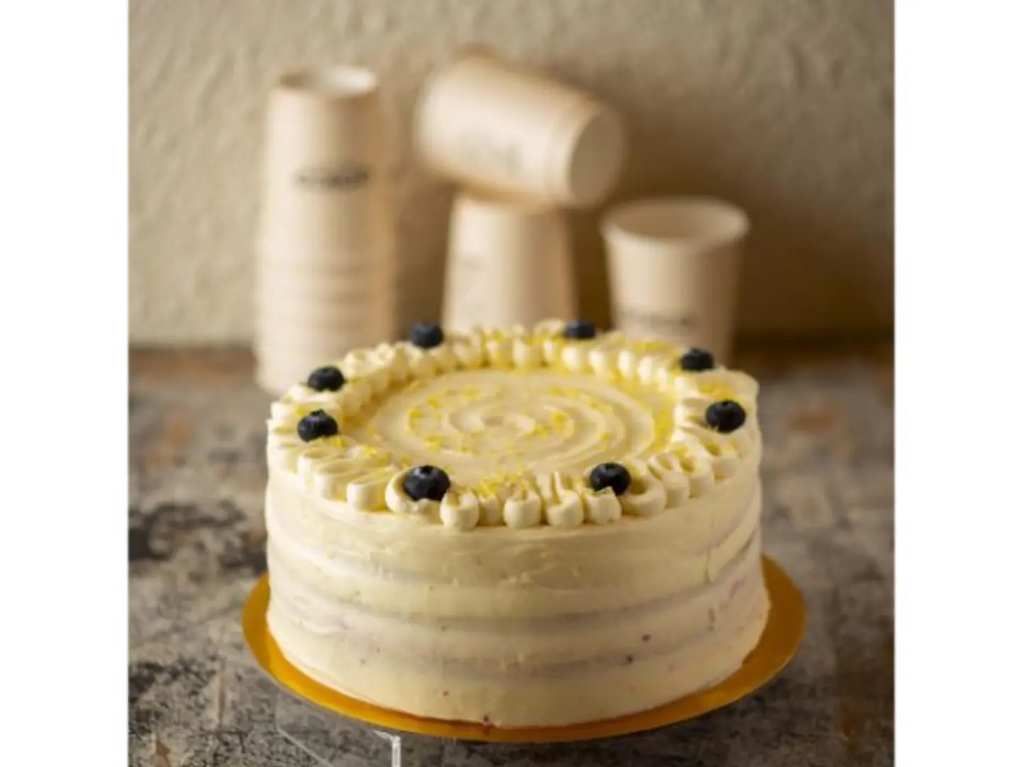 Lemon And Raspberry Cake