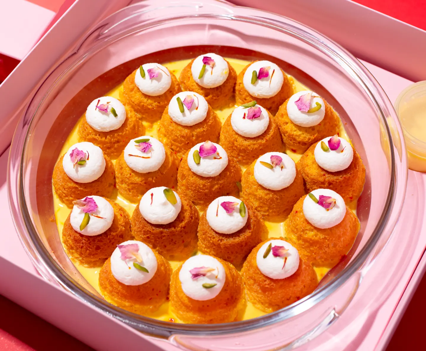 Saffron Milk Cake