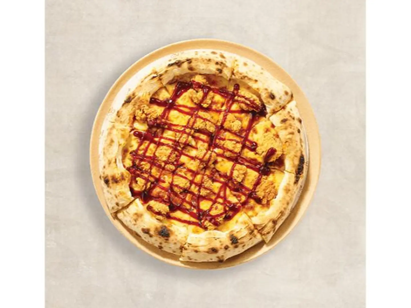 بيتزا الدجاج بالباربيكيو